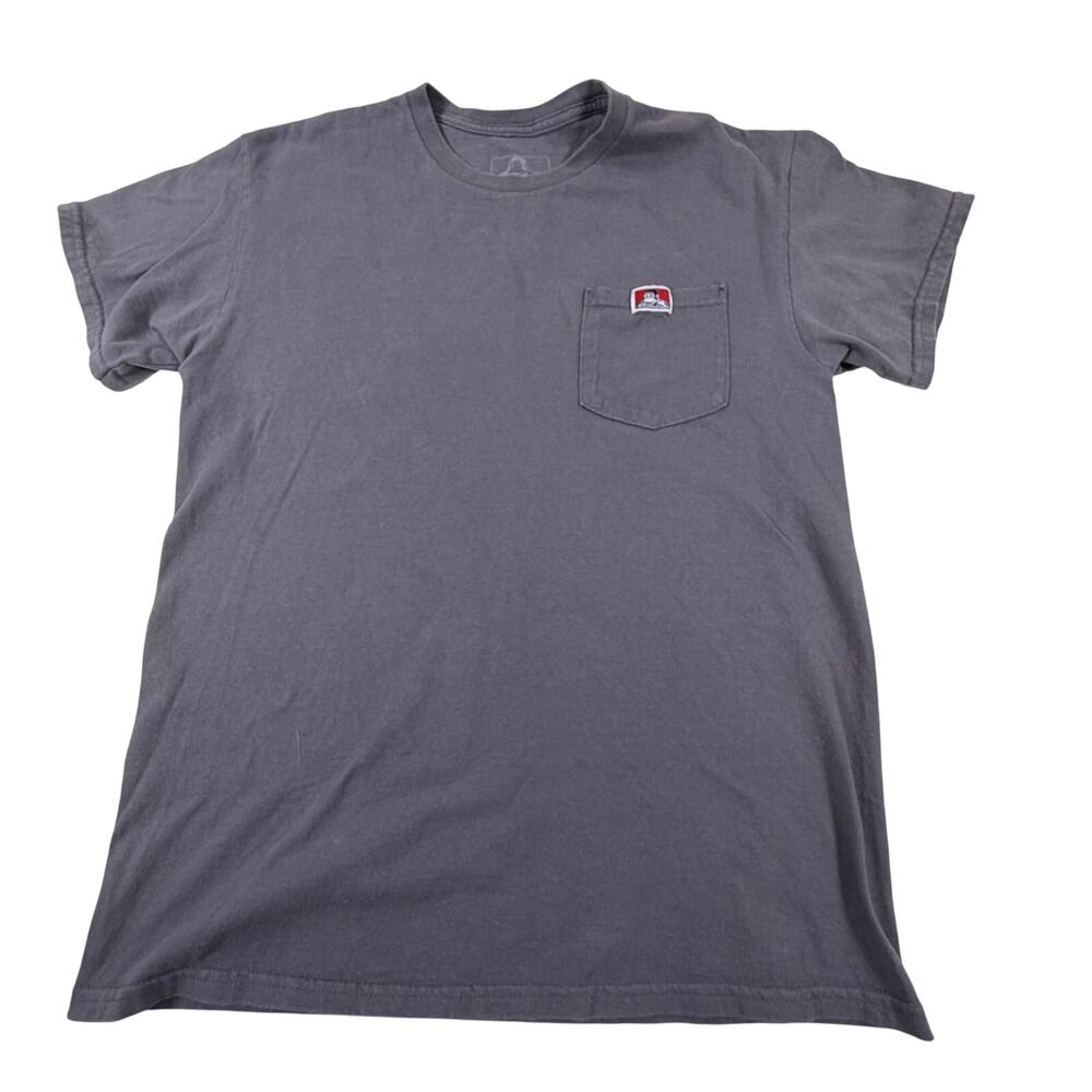 Ben Davis Pocket Cotton T-shirt Gray Men Sz M